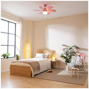 cecotec_08455_ventilador_de_techo_rosa_50w_con_lámpara__6_aspas_y_modo_invierno_verano_3