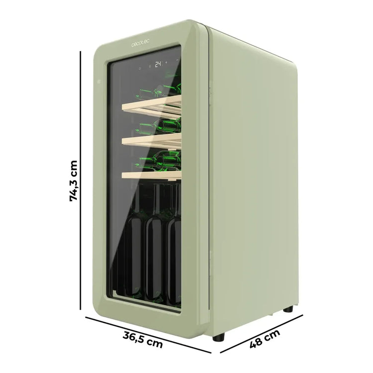 cecotec_a01_eu01_100503_vinoteca_retro_verde_para_18_botellas_con_control_led_y_tecnología_nofrost_3