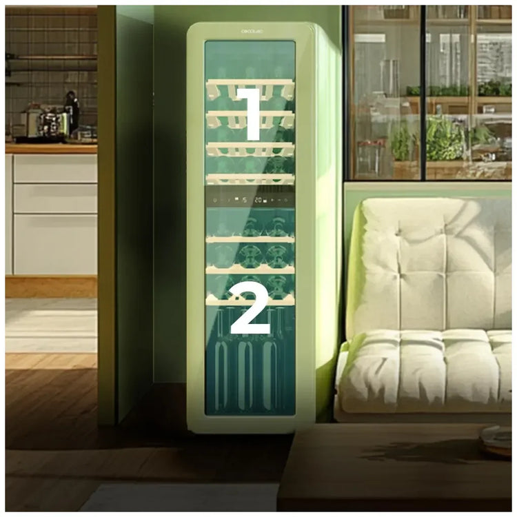 cecotec_a01_eu01_100510_vinoteca_retro_verde_dual_zone_para_30_botellas_con_tecnología_nofrost_y_led_7