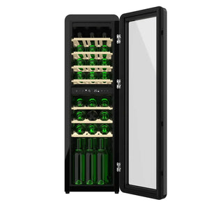 cecotec_a01_eu01_100521_vinoteca_retro_negra_con_doble_zona_de_temperatura_y_tecnología_nofrost_para_30_botellas_3