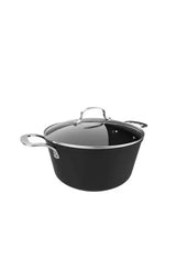 Olla antiadherente de aluminio forjado de 28 cm polka fantasy 28 pot silver de Cecotec