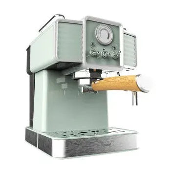 cafetera_espress_vintage_color_verde_claro_de_20_bar_con_manómetro_y_vaporizador_power_espresso_20_tradizionale_cecotec_2