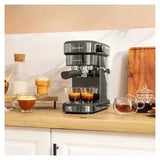 Cafetera eléctrica con vaporizador orientable y depósito de agua de 1,1 l cafelizzia 890 dark de Cecotec