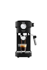 Cafetera eléctrica de color negro de 20 bares con depósito de agua de 1,2 l y manómetro cafelizzia 790 pro de Cecotec