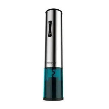 sacacorchos_eléctrico_en_set_hecho_de_acero_inoxidable_con_luz_led_y_aguja_helicoidal_instantcork_1000_gourmet_cecotec_0