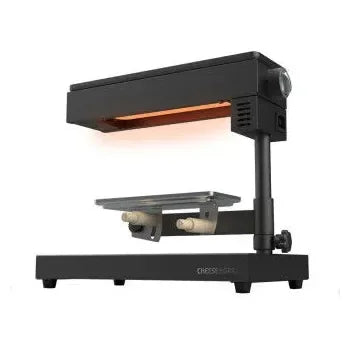 máquina_de_raclette_de_600_w_hecha_en_acero_inoxidable_con_termostato_y_2_espátulas_chesse&grill_6000_black_cecotec_0