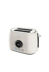 Tostadora digital vertical y ranura xl de 800 w en color beige classictoast 8000 de Cecotec