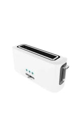 Tostador de ranura extra ancha con 6 niveles de tostado y bandeja recogemigas toast&taste 10000 extra white de Cecotec