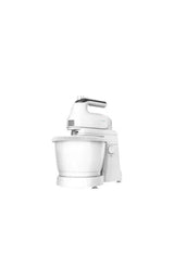 Batidora de varillas de pie de 500 w con un bol autogiratorio y 5 velocidades y accesorios powertwist gyro de Cecotec