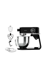 Batidora amasadora de 800 w hecha en aluminio fundido con 8 velocidades twist&fusion 4000 luxury black de Cecotec