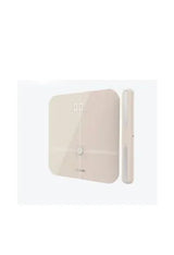 Báscula de baño con barra para medición Surface precisión 10600 Smart Healthy Pro Beige Cecotec