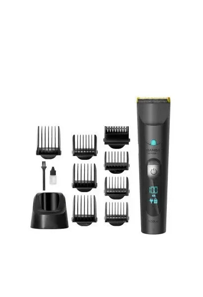 cortapelos_inalámbrico_con_base_de_carga_y_8_peines_bamba_precisioncare_wet&dry_cecotec_1