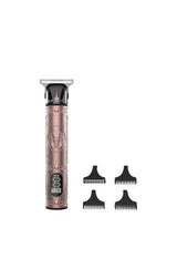 Perfiladora inalámbrica para pelo y barba con pantalla lcd y 4 peines guía bamba precisioncare warrior de Cecotec