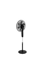 Ventilador de pie oscilante con mando a distancia 70 w de potencia y 45 cm de color negro energysilence 610 de Cecotec