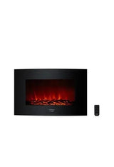 Chimenea Eléctrica Cecotec Ready Warm 3500 Curved Flames – 35 pulgadas Negro