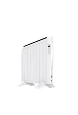 Radiador eléctrico de bajo consumo con 8 elementos en color blanco con wifi ready warm 1800 thermal connected de Cecotec
