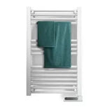 Toallero eléctrico de 500 w en color blanco con panel táctil y temperatura regulable readywarm 9100 smart towel de Cecotec