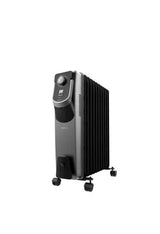 Radiador eléctrico de aceite con 11 módulos en color negro readywarm 11000 space 360 de Cecotec