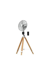 Ventilador trípode con 3 velocidades y mando a distancia con acabado metálico energysilence 1600 de Cecotec