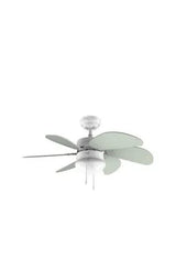 Ventilador de techo reversible con 50 w de potencia y 92 cm de color blanco y menta energysilence aero 3600 de Cecotec