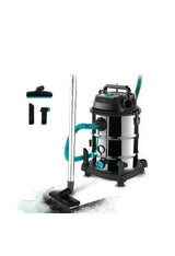 Aspiradora sin bolsa de 1600 w con depósito de 30 l y función de soplado conga rockstar wet & dry steel max pro de Cecotec
