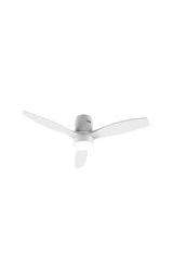 Ventilador de 40 w con protección contra el agua y lámpara led energysilence aero 5600 aqua white connected de Cecotec