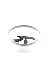 Ventilador de techo energysilence lampaero 650 white design con luz led y control remoto de Cecotec