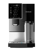 Cafetera Superautomática Cremmaet Compactccino Black Silver 19 Bares con Tanque de Leche y Thermoblock de Cecotec