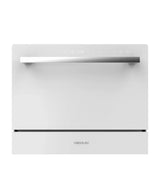 Mini Lavavajillas Bolero Aguazero 2400 Blanco 6 Servicios 5 Programas Panel Táctil Energía D Ideal para Cocinas Pequeñas de Cecotec