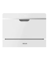 Lavavajillas mini Bolero Aguazero 2500 S-BI blanco de 6 servicios con funciones avanzadas y diseño elegante de Cecotec