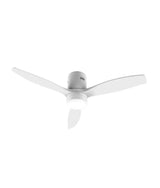 Ventilador de techo EnergySilence Aero 5600 Classic White 40W DC 52” con mando a distancia 6 velocidades y temporizador de Cecotec