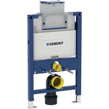 Caixa acoplada embutida Omega 12 cm para parede de alvenaria com altura mínima de 82 cm ou parede leve Duofix da Geberit