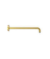 Columna de ducha brazo a pared para rociador de ducha con acabado dorado Complementos Tres