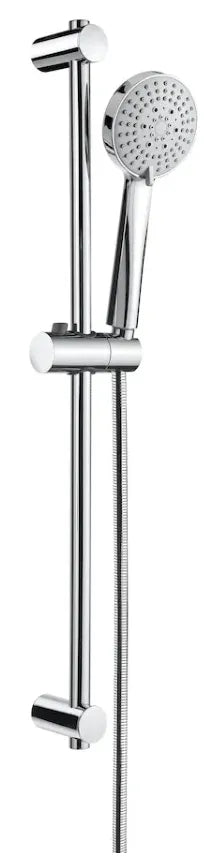 Columna de ducha con mezclador en PVC y latón con acabado cromado Stella Roca 1