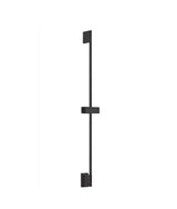 Columna de ducha de latón con acabado negro y soporte orientable TRES