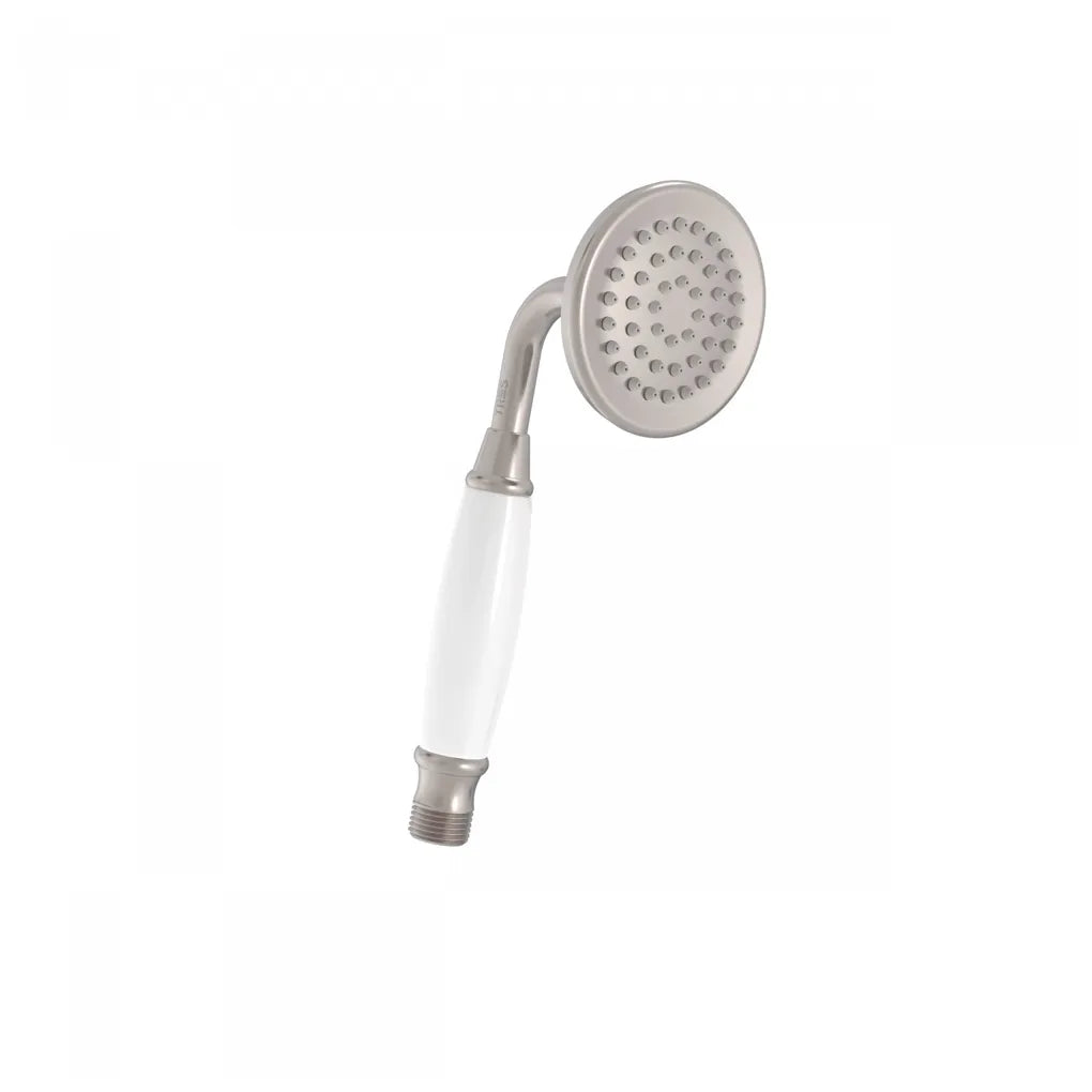 Conjunto de grifo para bañera y ducha de latón con acabado en acero estilo clásico Clasic TRES 1