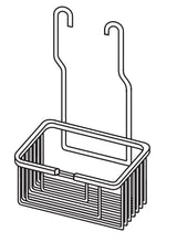 Contenedor rejilla para colgar de latón con acabado cromado Kassandra