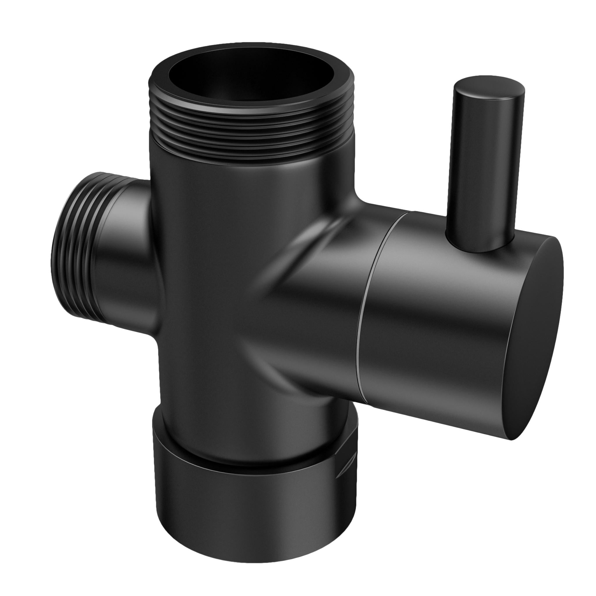 Distribuidor de barra de ducha negro mate de Valaz 3