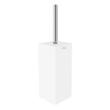 ROCA RUBIK A816852001 Escobillero de suelo hecho para cuarto de baño de 8,6 cm de color blanco
