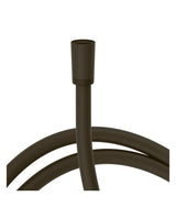 Flexo de ducha satinado con diseño elegante acabado negro bronce TRES