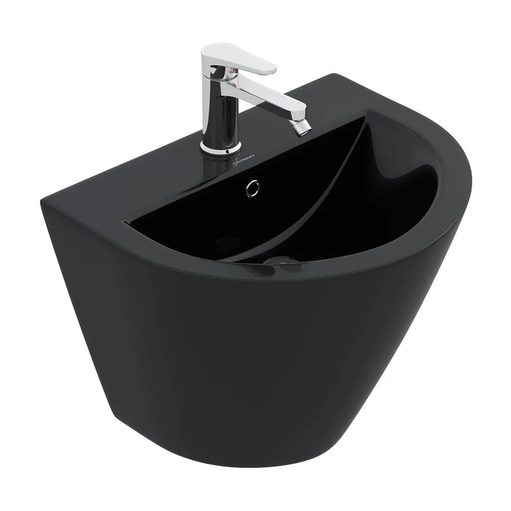 Lavabo Suspendido Verona Fossil Natura Blanco Brillo - Vista 1