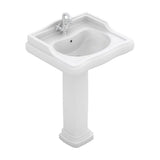 Wall-Mounted Basin Atenas Fossil Natura White