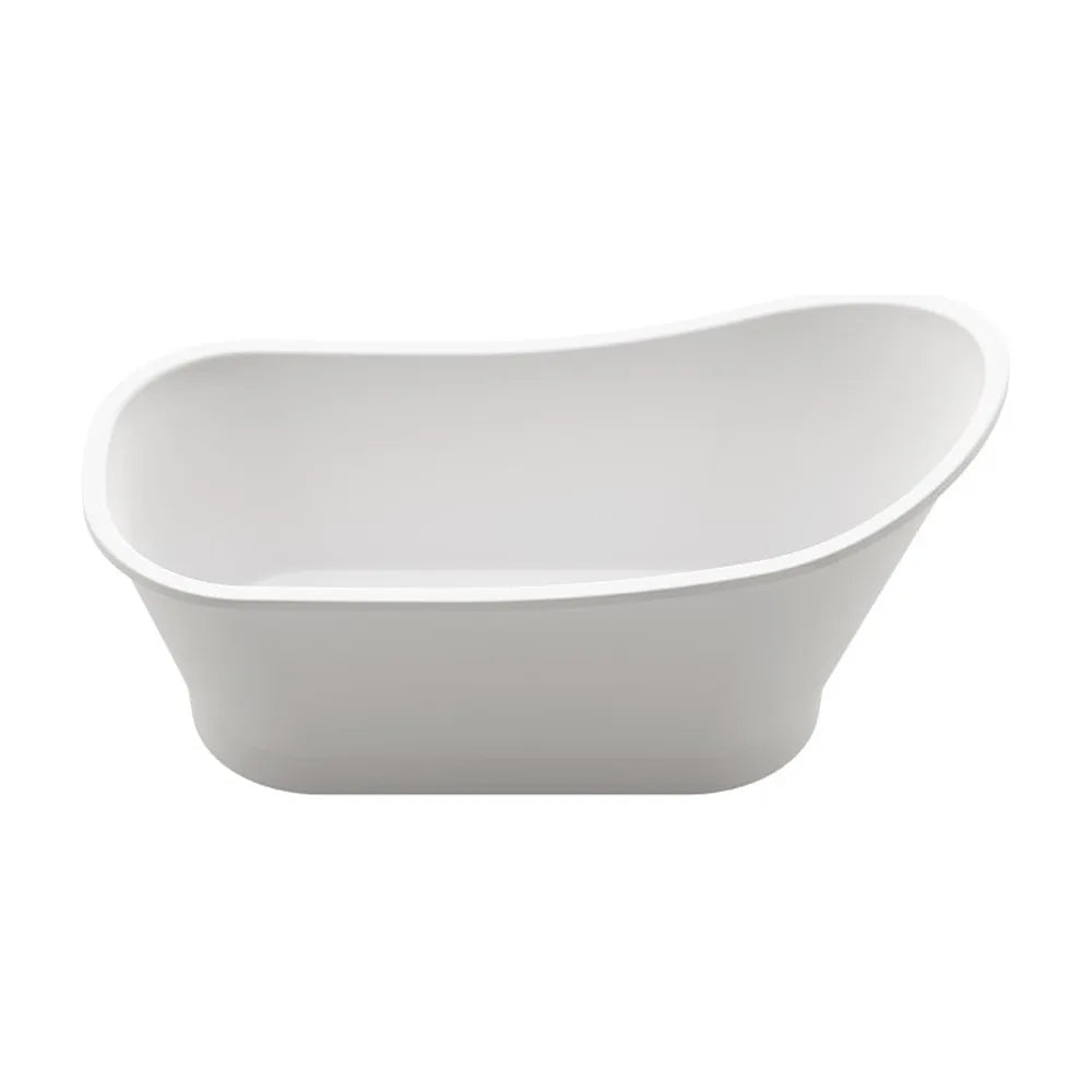 Bañera Exenta Len Fossil Natura Blanco Mate - Vista 1