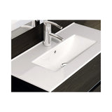 Lavabo Suspendu Design Fossil Natura Blanc