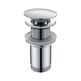 Wall-Mounted Basin Design Fossil Natura Polished Chrome