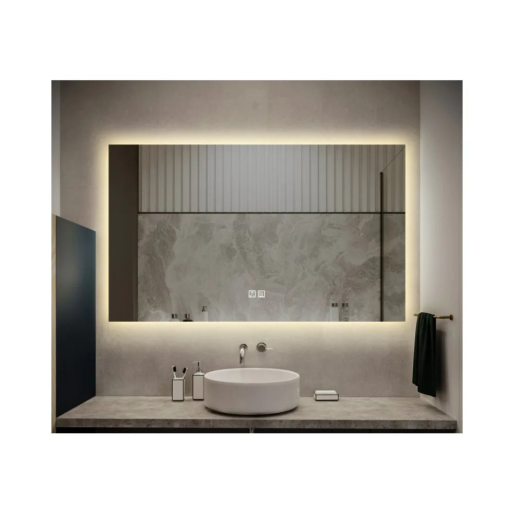 Espejo de Baño LED Antivaho Angelo Fossil Natura - Vista 1