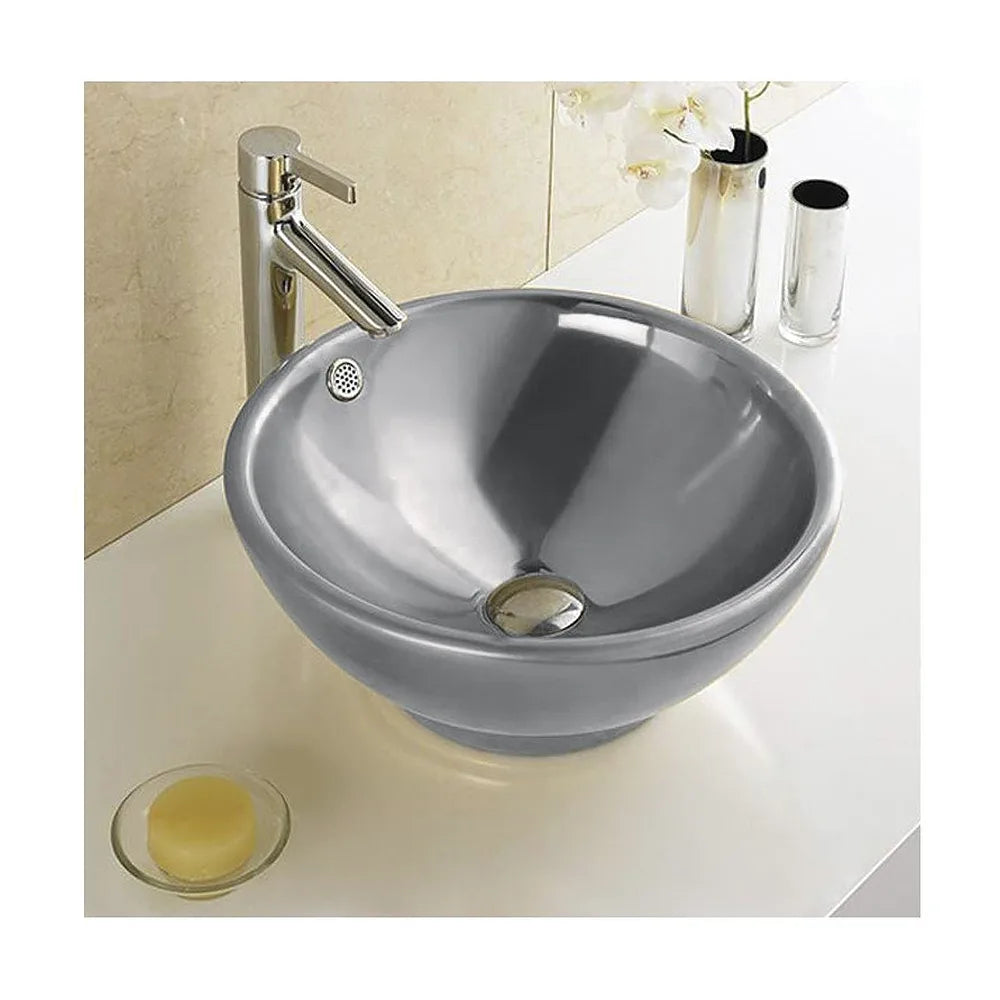Lavabo Sobre Encimera Aika Fossil Natura Blanco - Vista 1