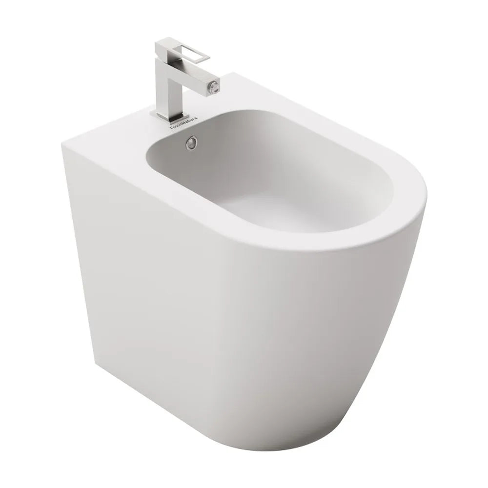 Bidé de Suelo Nápoles Fossil Natura Blanco Mate - Vista 1
