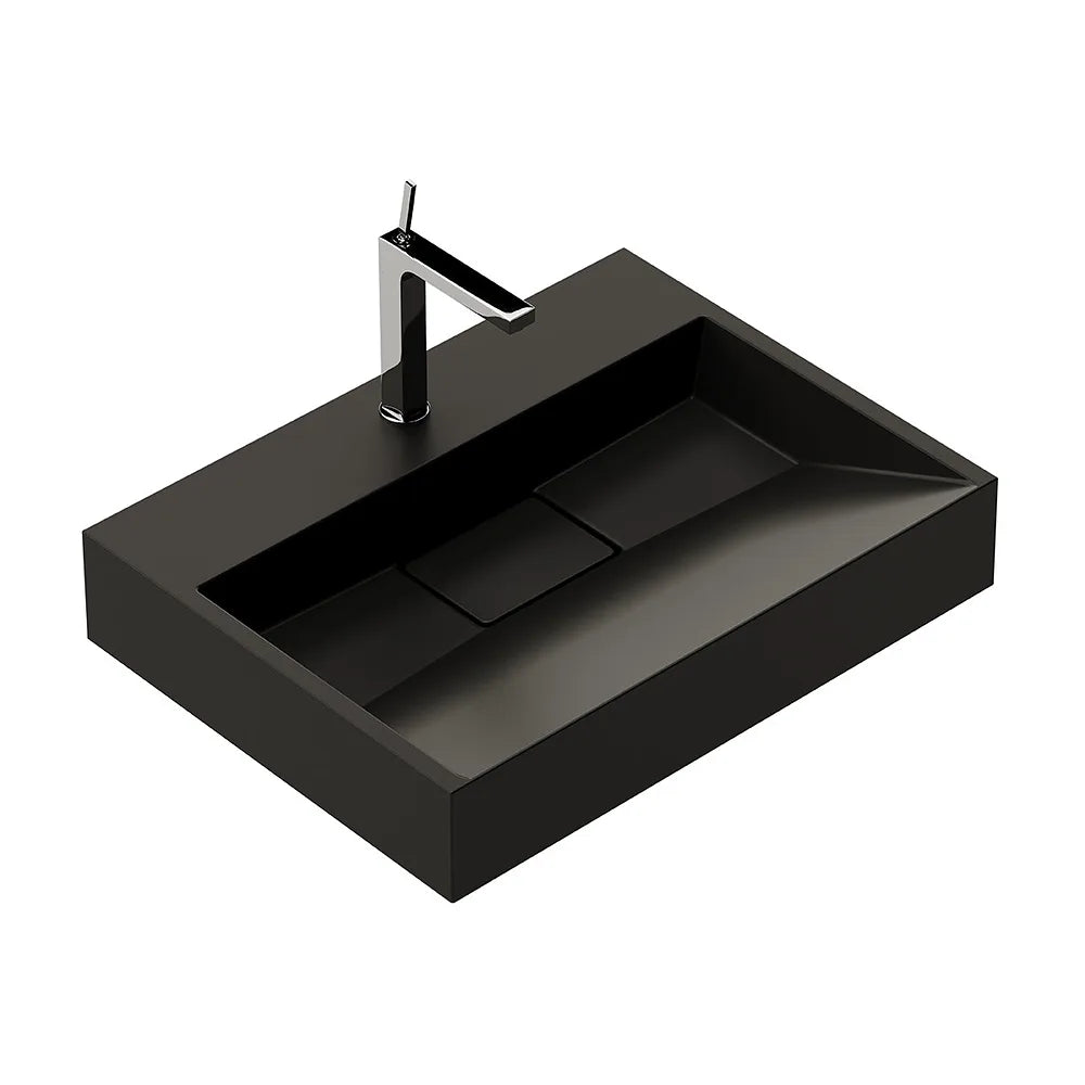 Lavabo Suspendido Marley Fossil Natura Blanco Mate - Vista 1
