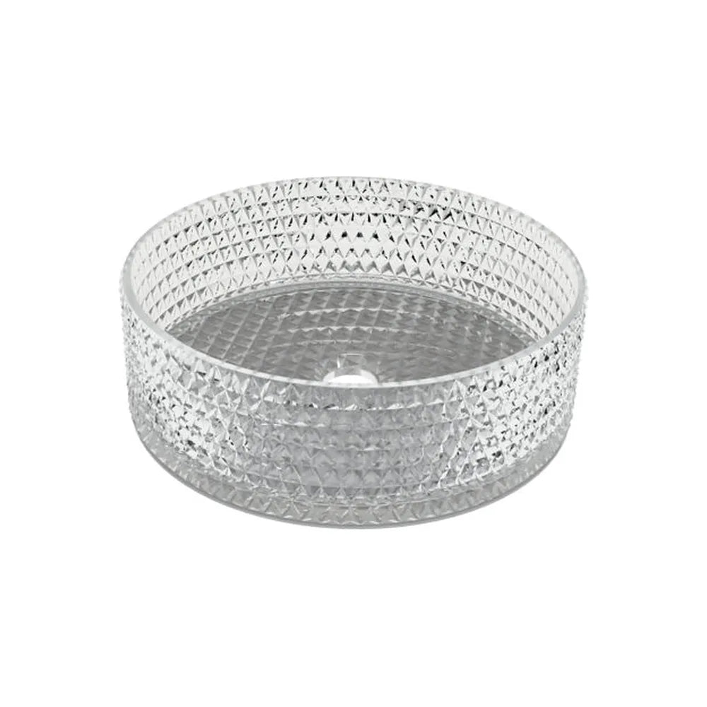 Lavabo Sobre Encimera Queen Fossil Natura Blanco - Vista 1